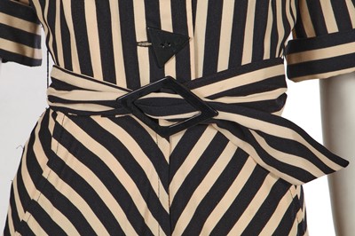 Lot 284 - A Biba black lurex dress, circa 1970