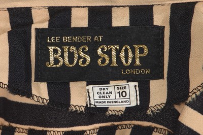 Lot 284 - A Biba black lurex dress, circa 1970