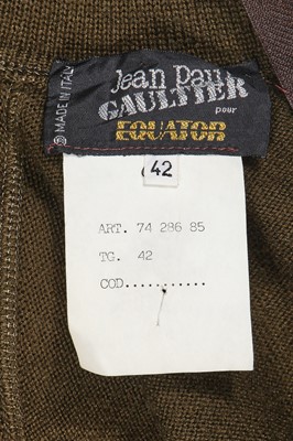 Lot 212 - A Gaultier and BodyMap ensemble, circa 1987