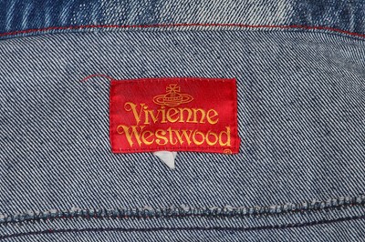 Lot 78 - A good Vivienne Westwood men's 'Marlene' denim ensemble, 'Always on Camera' collection, Autumn-Winter 1992-93