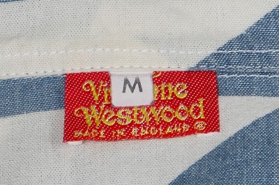 Lot 41 - A Vivienne Westwood men's printed cotton ensemble, 'Mini Crini' collection, Spring-Summer 1986