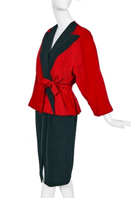 Lot 199 - A Christian Dior couture evening ensemble, probably Gianfranco Ferre, early 1990s