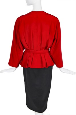 Lot 199 - A Christian Dior couture evening ensemble, probably Gianfranco Ferre, early 1990s