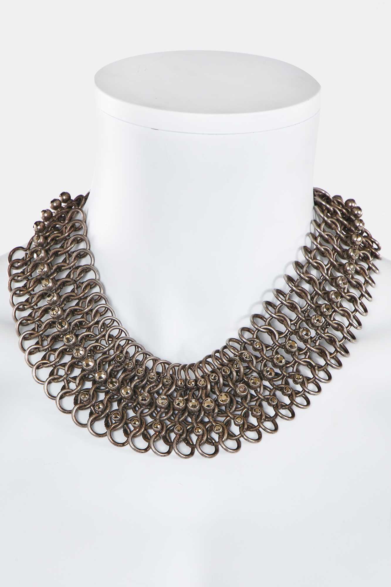 Click for high resolution Lot 129 - A Jean Paul Gaultier chain-link necklace, mid-1990s