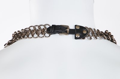 Lot 129 - A Jean Paul Gaultier chain-link necklace, mid-1990s