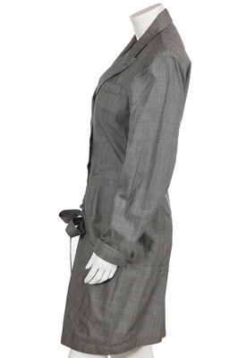 Lot 218 - An Azzedine Alaïa houndstooth playsuit, Autumn-Winter 1988-89