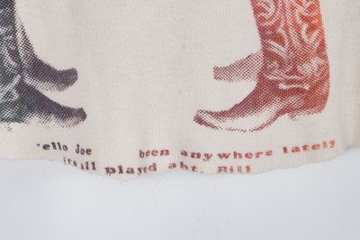 Lot 24 - A Westwood/McLaren Sex/Seditionaries 'Dancing Cowboys' sleeveless t-shirt, circa 1975