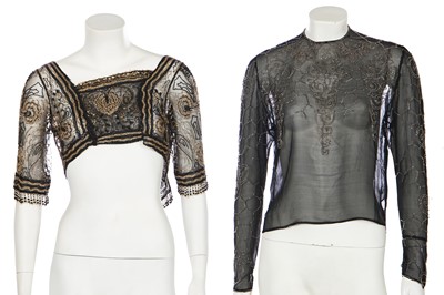 Lot 381 - A group of beaded garments and accessories, 1918-1928