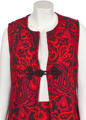 Lot 281 - A Biba printed cotton ensemble, circa 1970