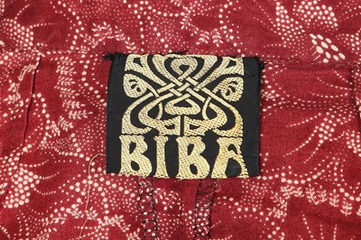 Lot 281 - A Biba printed cotton ensemble, circa 1970