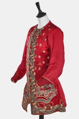 Lot 1 - A gentleman's sleeved waistcoat, 1760s