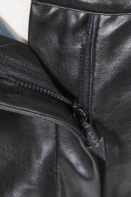 Lot 210 - A Jean Paul Gaultier sleeveless black hooded jacket, probably 'Chic Rabbis' collection, Autumn-Winter 1993-94