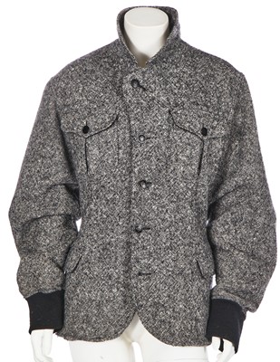 Lot 210 - A Jean Paul Gaultier sleeveless black hooded jacket, probably 'Chic Rabbis' collection, Autumn-Winter 1993-94