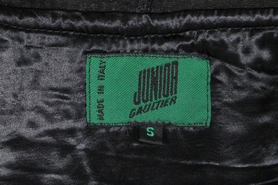 Lot 210 - A Jean Paul Gaultier sleeveless black hooded jacket, probably 'Chic Rabbis' collection, Autumn-Winter 1993-94