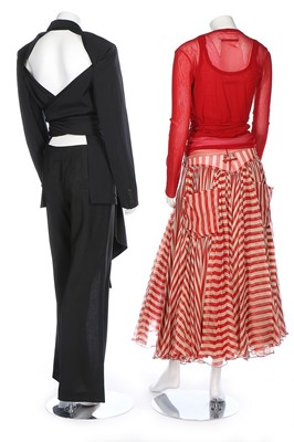 Lot 39 - A group of Jean Paul Gaultier clothing, 1990s,...