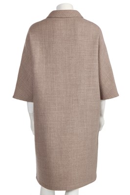 Lot 304 - A Balenciaga haute couture reversible wool coat, circa 1960