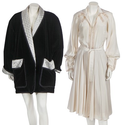 Lot 219 - A group of designer evening wear, mainly 1980s