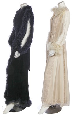 Lot 220 - A group of lingerie, robes, and kimonos, 1930s and later