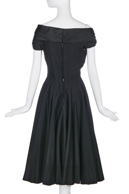 Lot 453 - A Jaques Fath haute couture evening dress, probably Balmain, Autumn-Winter 1954-55
