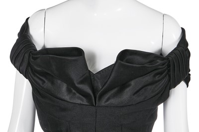 Lot 453 - A Jaques Fath haute couture evening dress, probably Balmain, Autumn-Winter 1954-55