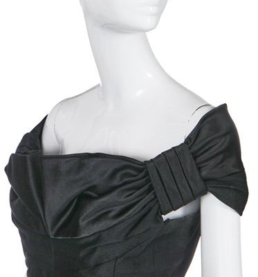 Lot 453 - A Jaques Fath haute couture evening dress, probably Balmain, Autumn-Winter 1954-55