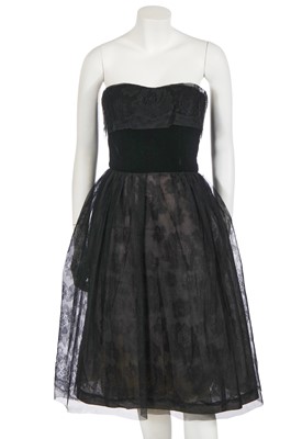 Lot 324 - An evening dress, probably Dior London, circa 1955