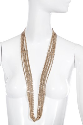 Lot 4 - A Chanel gilt chain belt/necklace, Spring-Summer 2007