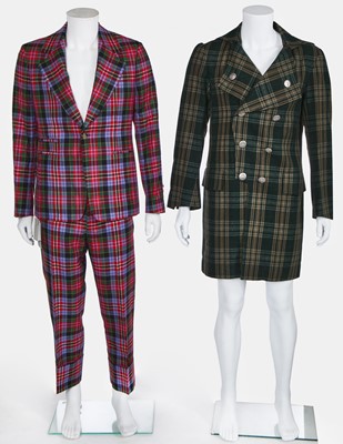 Lot 168A - A Vivienne Westwood men's 'Circus Tartan' wool suit, Autumn-Winter 2020-21