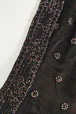 Lot 378 - A group of black evening wear, 1920s