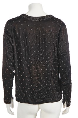 Lot 378 - A group of black evening wear, 1920s