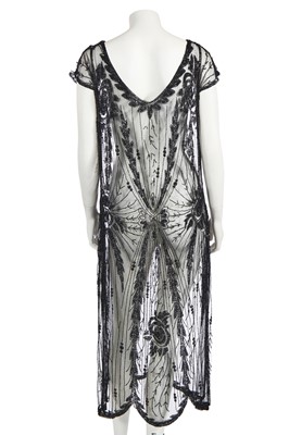 Lot 378 - A group of black evening wear, 1920s