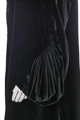 Lot 378 - A group of black evening wear, 1920s