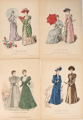 Lot 467 - A group of fashion plates, 1812-1860s,...
