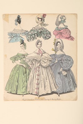 Lot 467 - A group of fashion plates, 1812-1860s,...