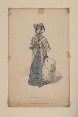 Lot 467 - A group of fashion plates, 1812-1860s,...