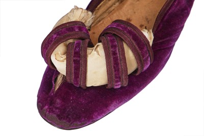 Lot 410 - A large group of ladies' shoes, mainly 1880s-1910s