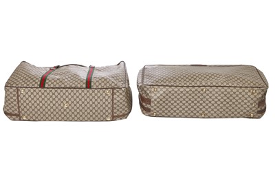 Lot 23 - A group of Gucci suitcases, 1970s - 1980s