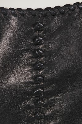 Lot 45 - An Alexander McQueen by Sarah Burton leather dress, 2012 studio sample