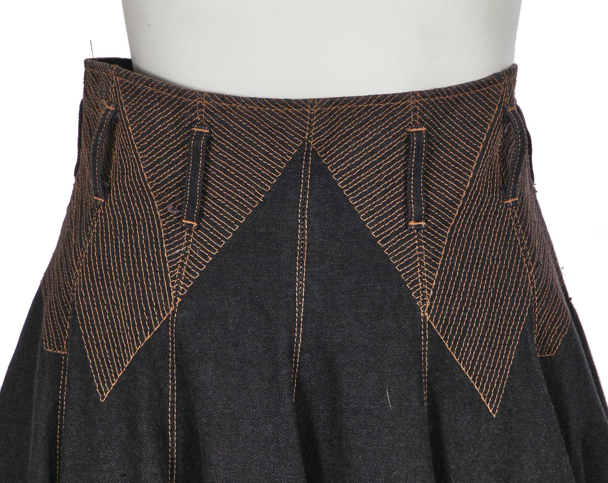 Alexander Mcqueen Black Skirts main image 1