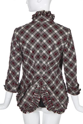 Lot 139 - An Alexander McQueen wool frock coat, 'The Girl Who Lived in a Tree', Autumn-Winter 2008-9