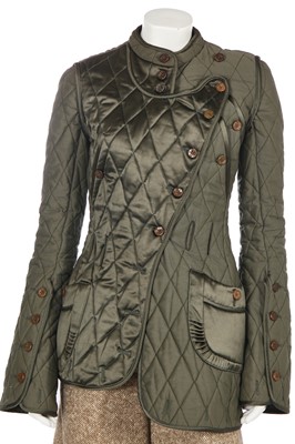 Lot 61 - An Alexander McQueen jacket and culottes ensemble