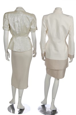 Lot 222 - Two Thierry Mugler summer suits, circa 1995
