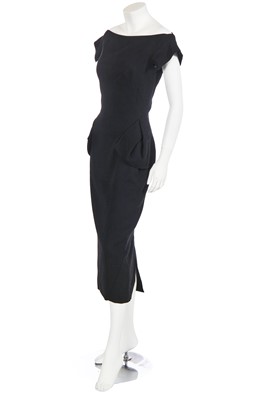 Lot 162 - A John Galliano black cocktail dress, 'Dolores' collection, Autumn-Winter, 1995-96