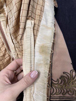 Lot 505 - A rare Redfern Paris wool walking suit, circa 1892