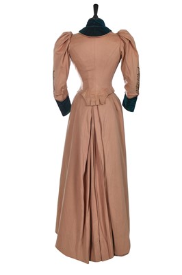 Lot 505 - A rare Redfern Paris wool walking suit, circa 1892