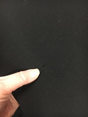 Lot 215 - An Azzedine Alaïa black rayon jersey dress, Spring-Summer 1990