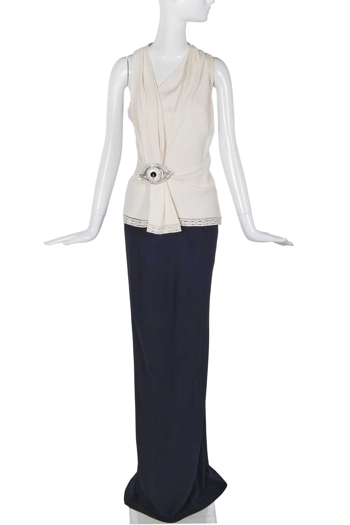 Click for high resolution Lot 192 - A rare Christian Dior haute couture by John Galliano ensemble, 'Surrealist' collection, Spring-Summer 1999