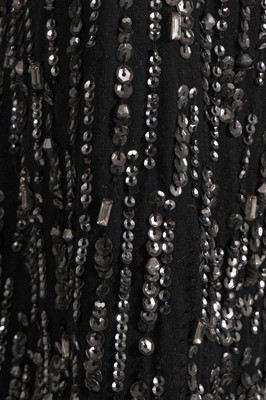 Lot 300 - A Lanvin sequined cocktail coat, late 1970s