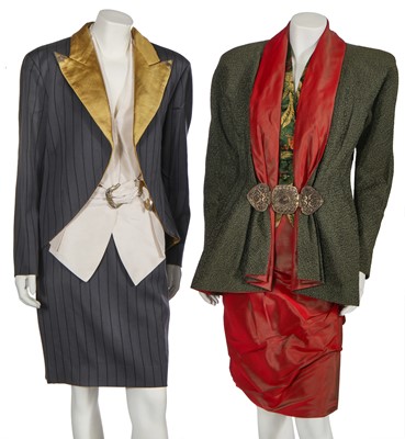 Lot 181 - A group of Lecoanet Hemant haute couture cocktail-suits, 1980s