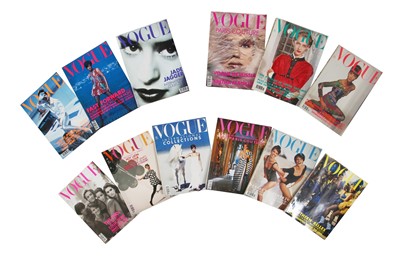 Lot 104 - British Vogue, 1990, complete run